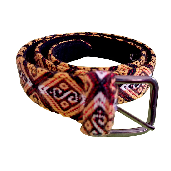 Cinturón en manta andina 1