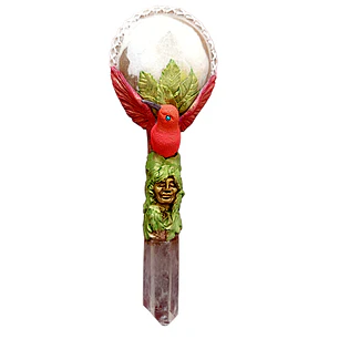 Sonaja ceremonial colibrí 