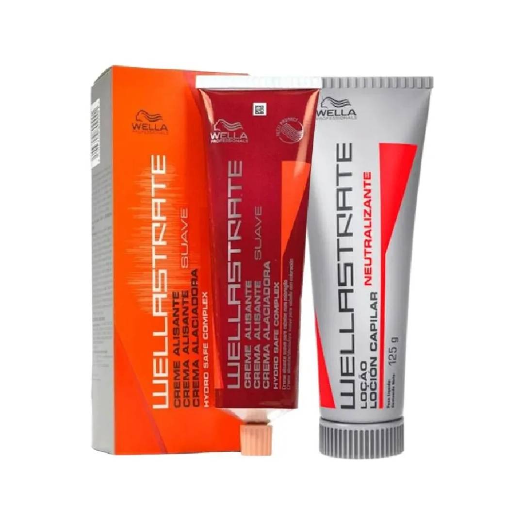 cabello alisado wellastrate paso a paso