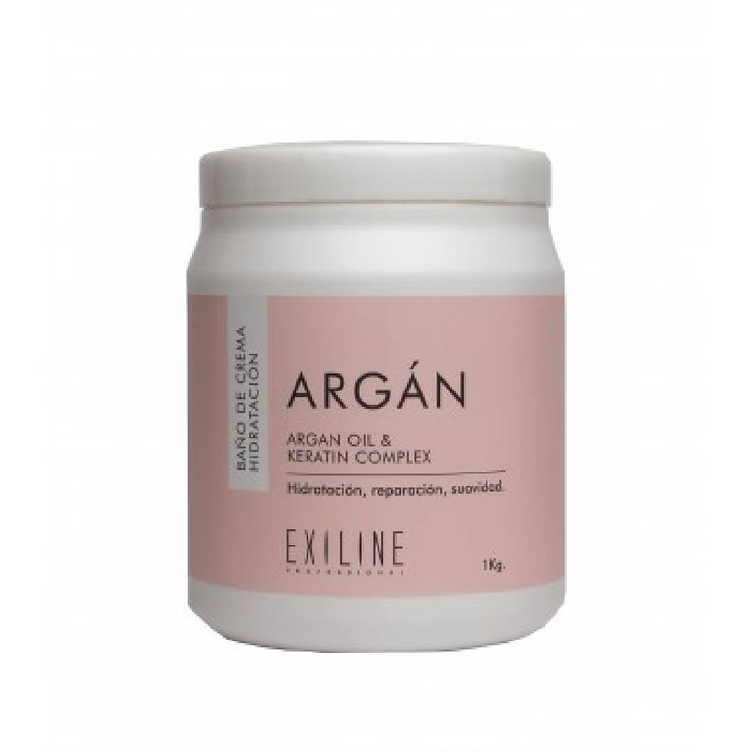 Exiline | Argan | Baño De Crema Hidratacion Y Reparacion 1kg 1