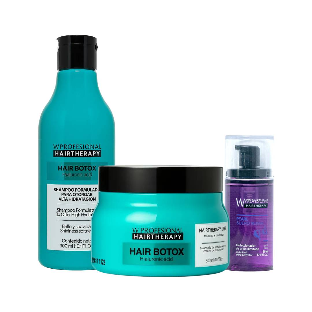 Hair Therapy | Hair Botox | Kit Shampoo + Mascara + Pearl 1