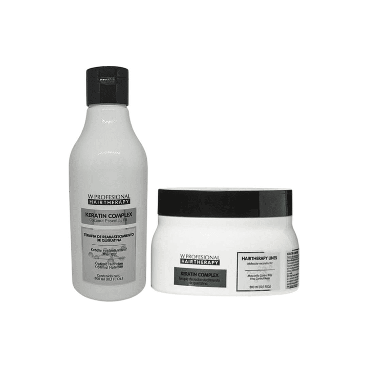 Hair Therapy | Keratin Complex | Kit Shampoo + Mascara 1