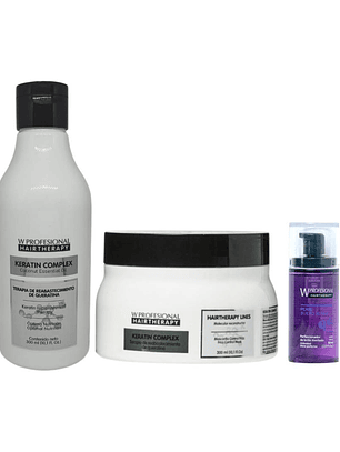 Hair Therapy | Keratin Complex | Kit Shampoo + Mascara + Pearl
