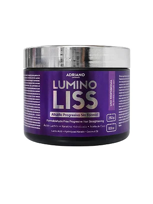 Lumino Liss | Alisado Progresivo sin Formol 250grs