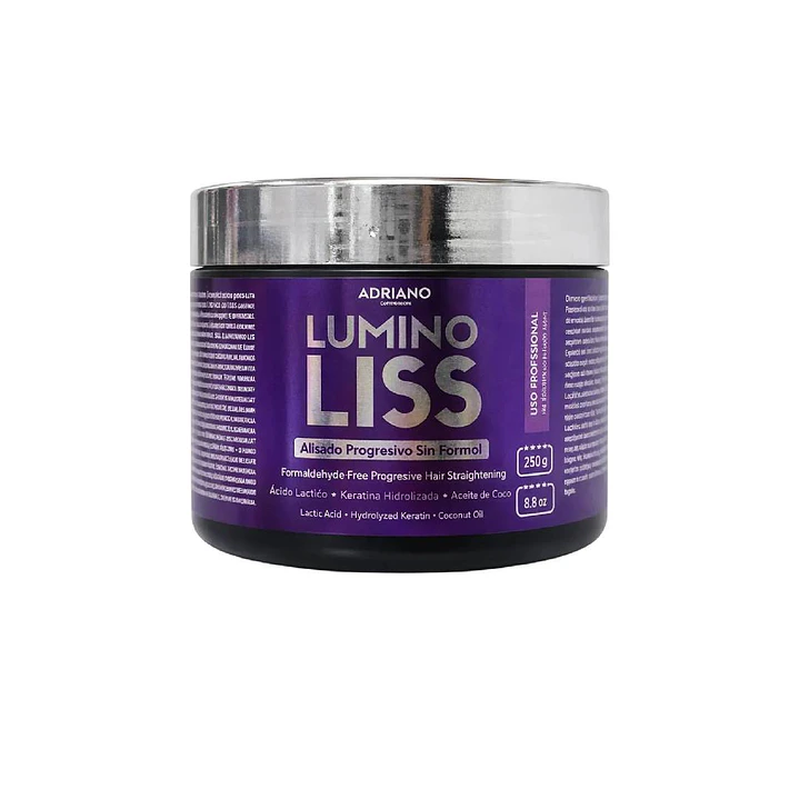 Lumino Liss | Alisado Progresivo sin Formol 250grs 1