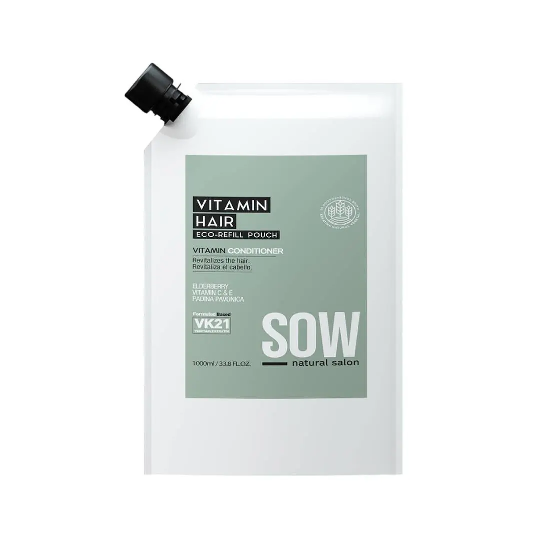 Sow | Vitamin Hair | Eco-refill Acondicionador Revitalizador 1lt 1
