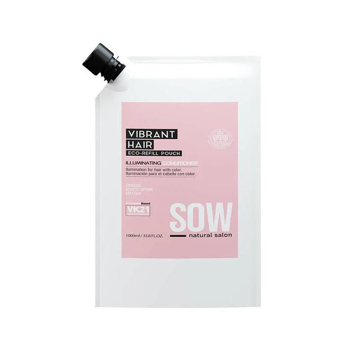 Sow | Vibrant Hair | Eco-refill Acondicionador Revitalizador 1lt 1