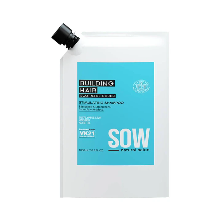 Sow | Building Hair | Eco-refill Shampoo Estimulante 1lt 1