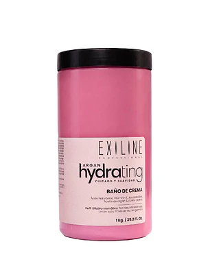 Exiline | Argan Hydrating | Baño De Crema Hidratacion 1000ml