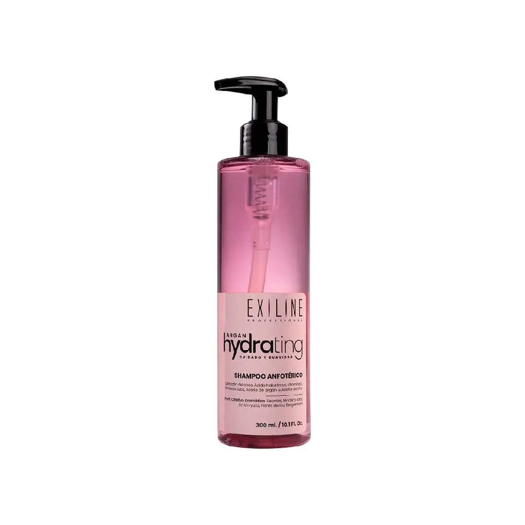 Exiline | Argan Hydrating | Shampoo Anfoterico De 300ml 1