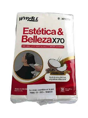 Wypall Brand X70 | Toallas Descartables 50 Paños