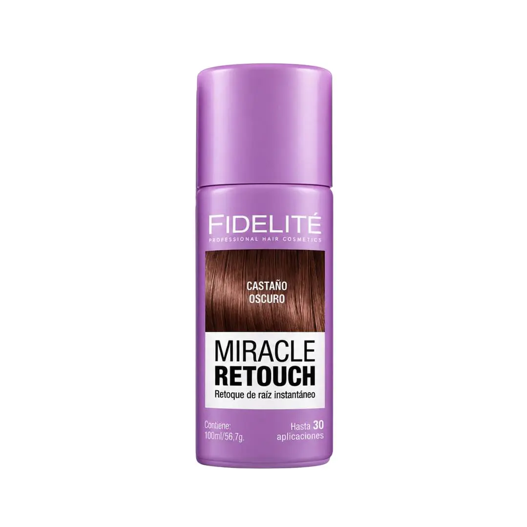 Fidelite | Miracel Retouch | Retoque de Raiz Castaño Oscuro 1