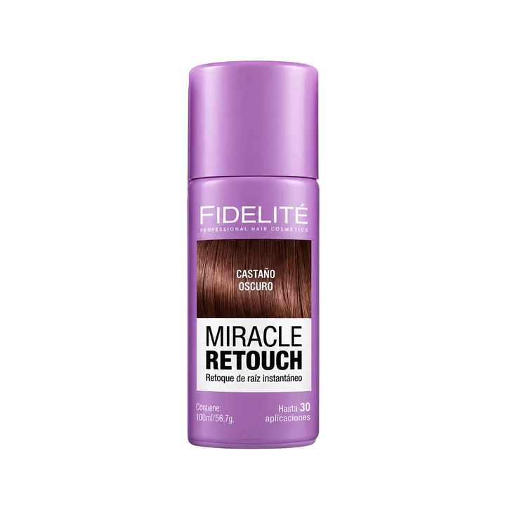 Fidelite | Miracel Retouch | Retoque de Raiz Castaño Oscuro 1
