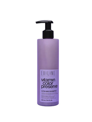 Exiline | Vitamin Color Preserve | Shampoo Ultra Liviano