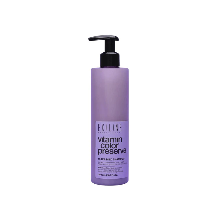 Exiline | Vitamin Color Preserve | Shampoo Ultra Liviano 1