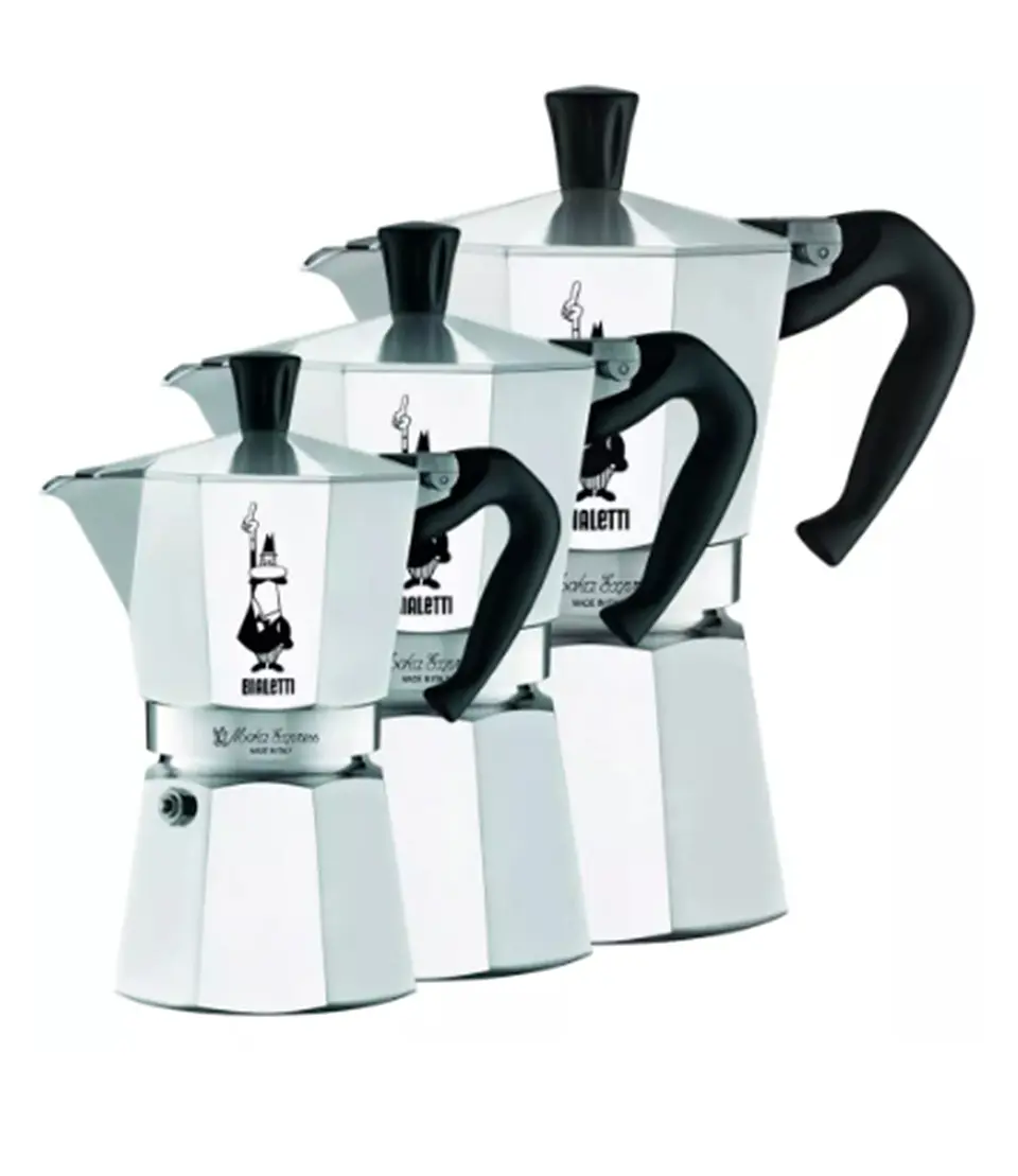 Cafetera Italiana BIALETTI Moka Express 3 o 4 tazas 3