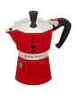 Cafetera Italiana BIALETTI Moka Express Roja 6 tazas 270 ml - Miniatura 2