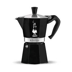 Cafetera Italiana BIALETTI Moka Express 6 tazas 270 ml  Negro