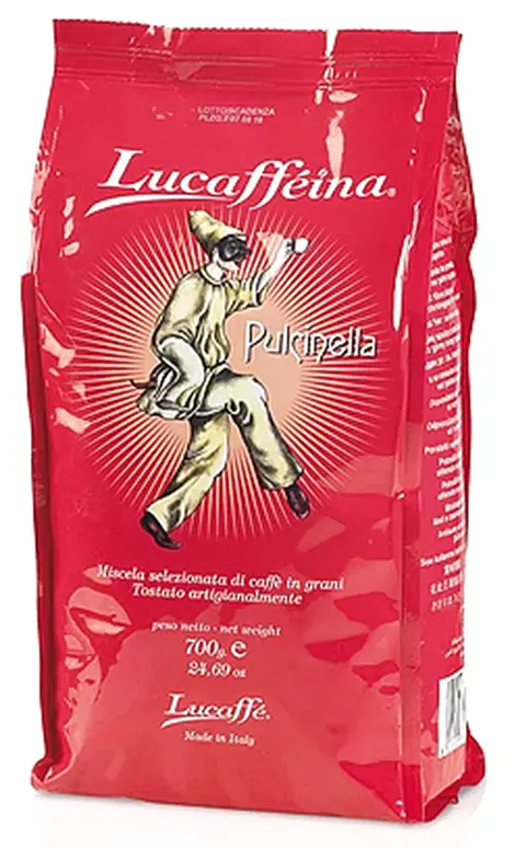 Café Lucaffe Pulcinella en Grano 700 gr