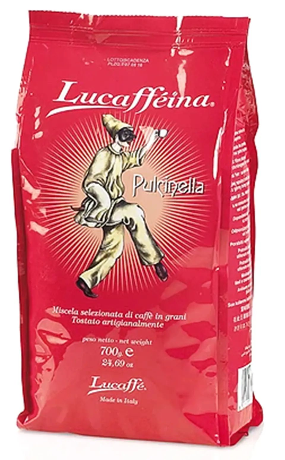 Café Lucaffe Pulcinella en Grano 700 gr 1