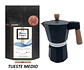 Pack Cafetera Italiana Moka 6 tazas y Café de Especialidad Tostado Medio Arábica 250 gr - Miniatura 3