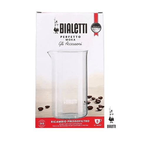 Repuesto Vaso Prensa Francesa Smart Bialetti 1 lt