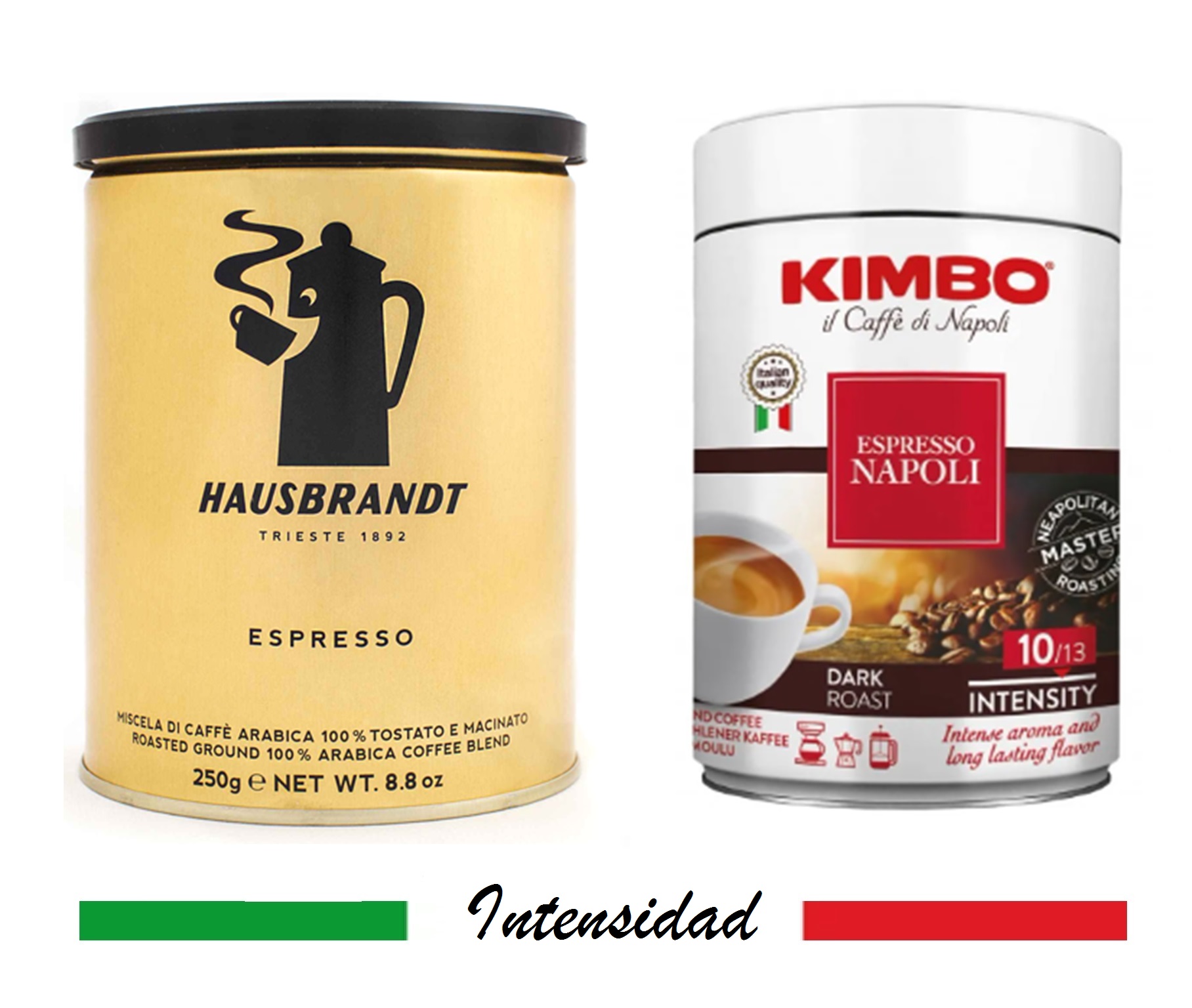 CAFÉ MOLIDO 250 g 100% ARABICA ESPRESSO (TARRO) – Italian Coffee