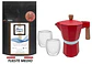 Pack Cafetera Italiana Moka 3 tazas + Café de Especialidad Arábica 250 gr + Tazas doble pared - Miniatura 6