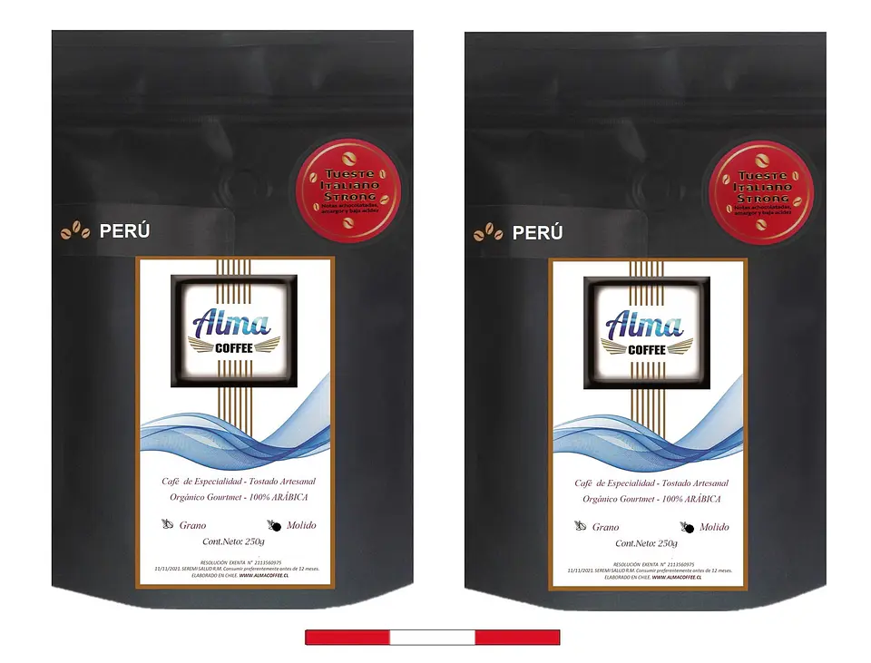 ☕️Café Especialidad Tueste Italiano 100% Arábica Pack 2 unidades 250 gr Grano o Molido 4