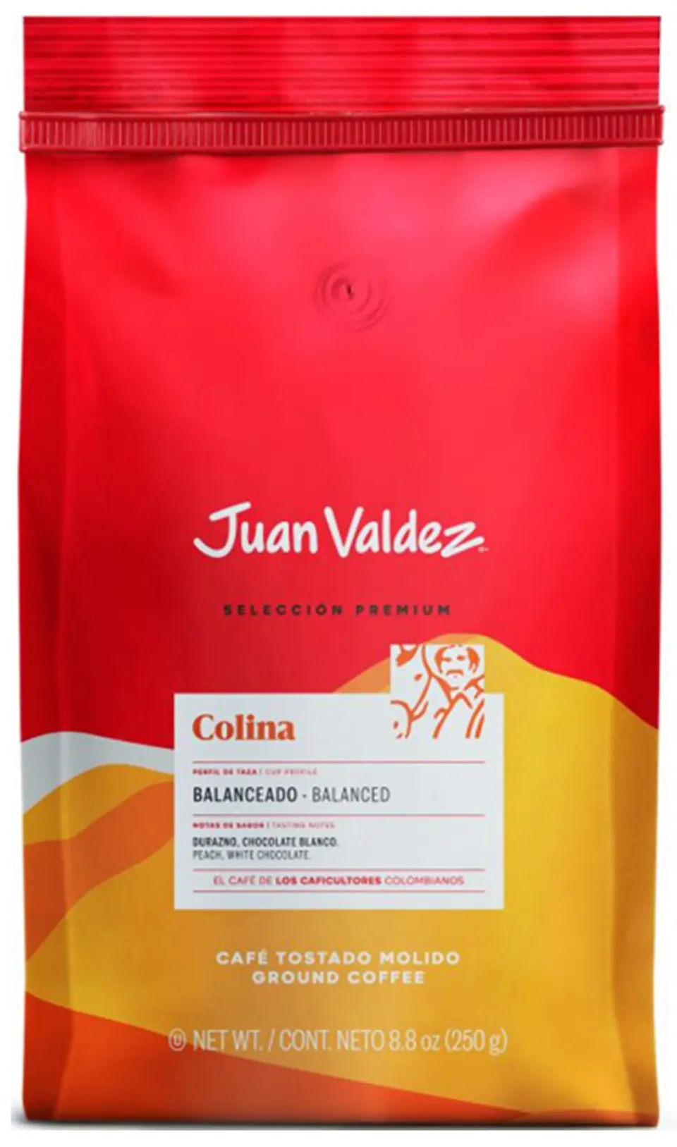 ☕️ Café Balanceado Juan Valdez Colina 100% Arábica 250 gr Molido 1
