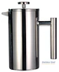 Cafetera Prensa Francesa 1 lt Acero Inoxidable de Doble Pared - Miniatura 2