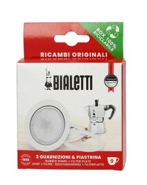 Repuesto Empaque Bialetti Cafetera Moka Italiana Bialetti 9 Tazas