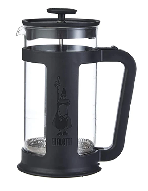 Cafetera Prensa Francesa Smart Bialetti 1 lt Negra