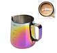 Jarra latte art  350 ml de acero inoxidable para espumar leche para café - Miniatura 1