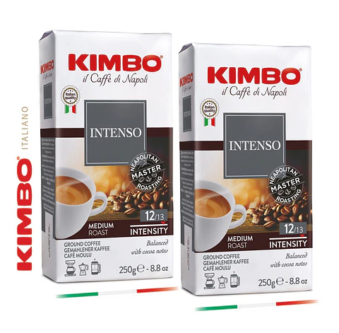Café Kimbo Intenso Molido 2 unidades x 250 gr