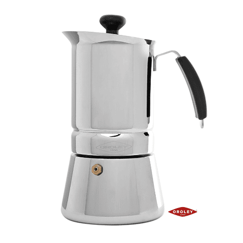 Cafetera Moka Italiana Arges Inducción Oroley 9 Tazas