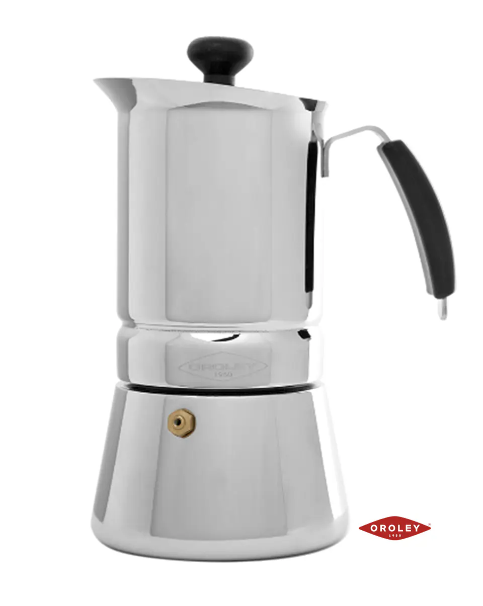 Cafetera Moka Italiana Arges Inducción Oroley 9 Tazas 1