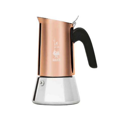 Cafetera Italiana BIALETTI Moka VENUS 4 tazas 170 ml Inducción color COBRE