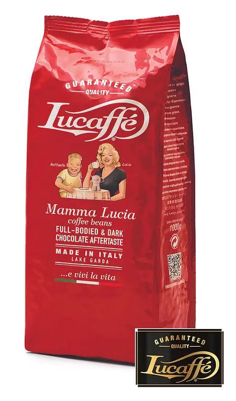 Café Lucaffe Mamma Lucía en Grano 1 Kg