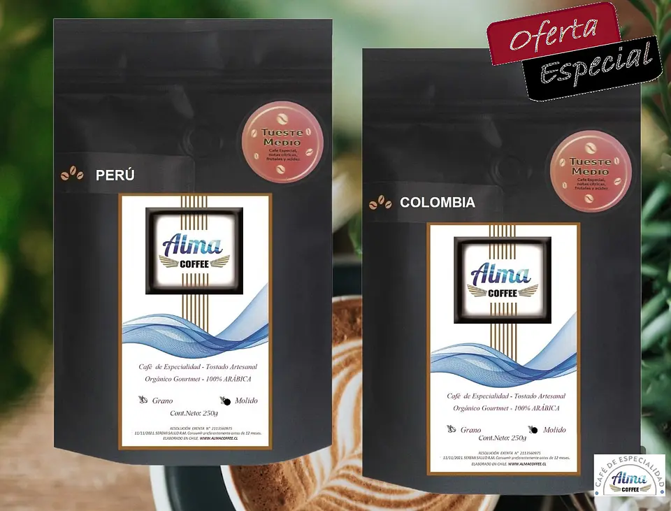 ☕️ Café Especialidad Tueste Medio 100% Arábica - Pack 2 unidades 250 gr  1