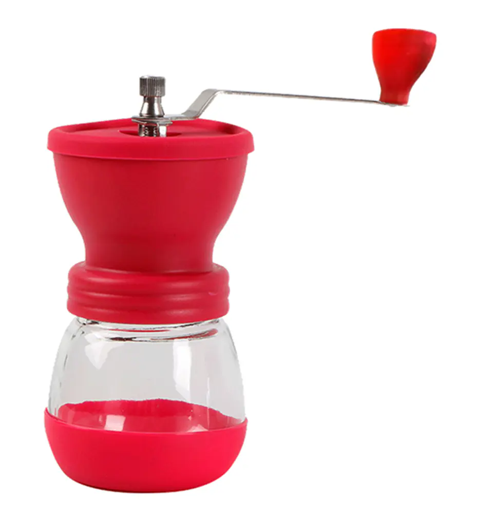 Molinillo manual para café en grano con muelas cerámicas cónicas 2