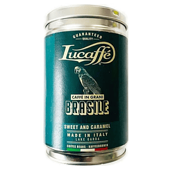 Café Lucaffe Brasile Grano 100% Arábica 250 gr Tarro