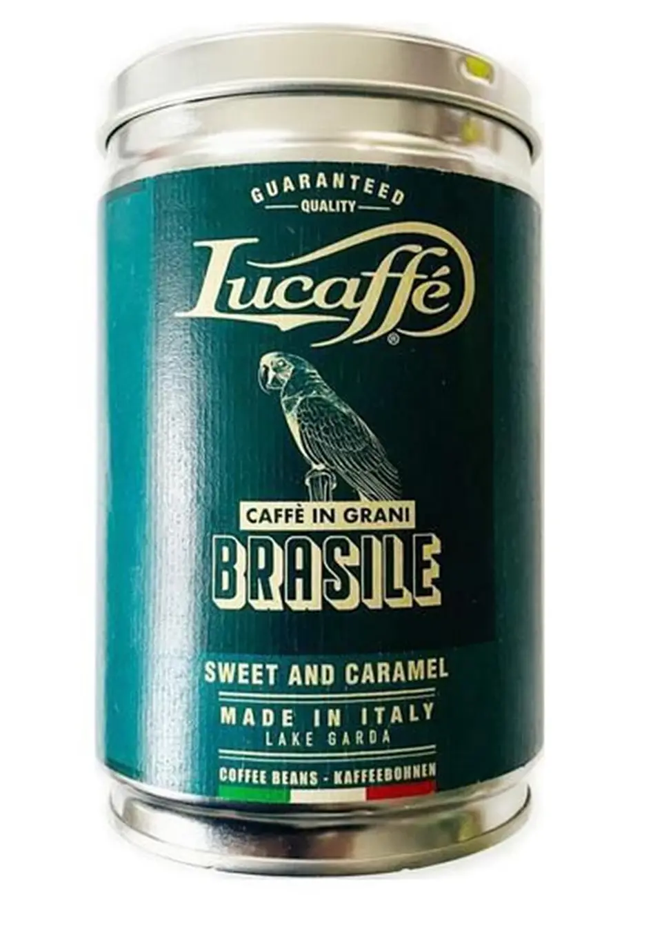 Café Lucaffe Brasile Grano 100% Arábica 250 gr Tarro 1