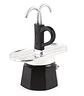 Cafetera Italiana BIALETTI Set Moka Mini Express para 2 tazas color Negro - Miniatura 3