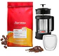 ☕️ Café Juan Valdez 250 gr Molido + Cafetera Prensa Francesa 600ml + Taza obsequio - Miniatura 2