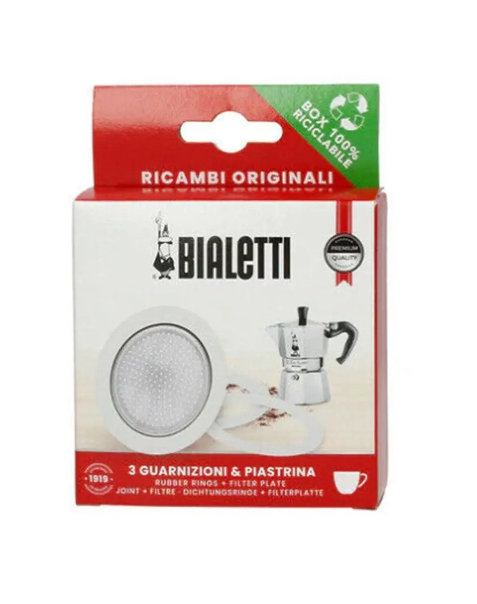 Repuesto Empaque Bialetti Cafetera Moka Italiana Bialetti 3 - 4 Tazas 1