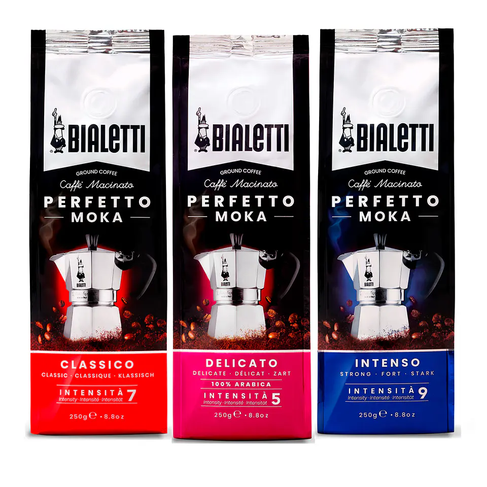 Café Bialetti Molido Perfetto Moka 3 unidades x 250 gr 1