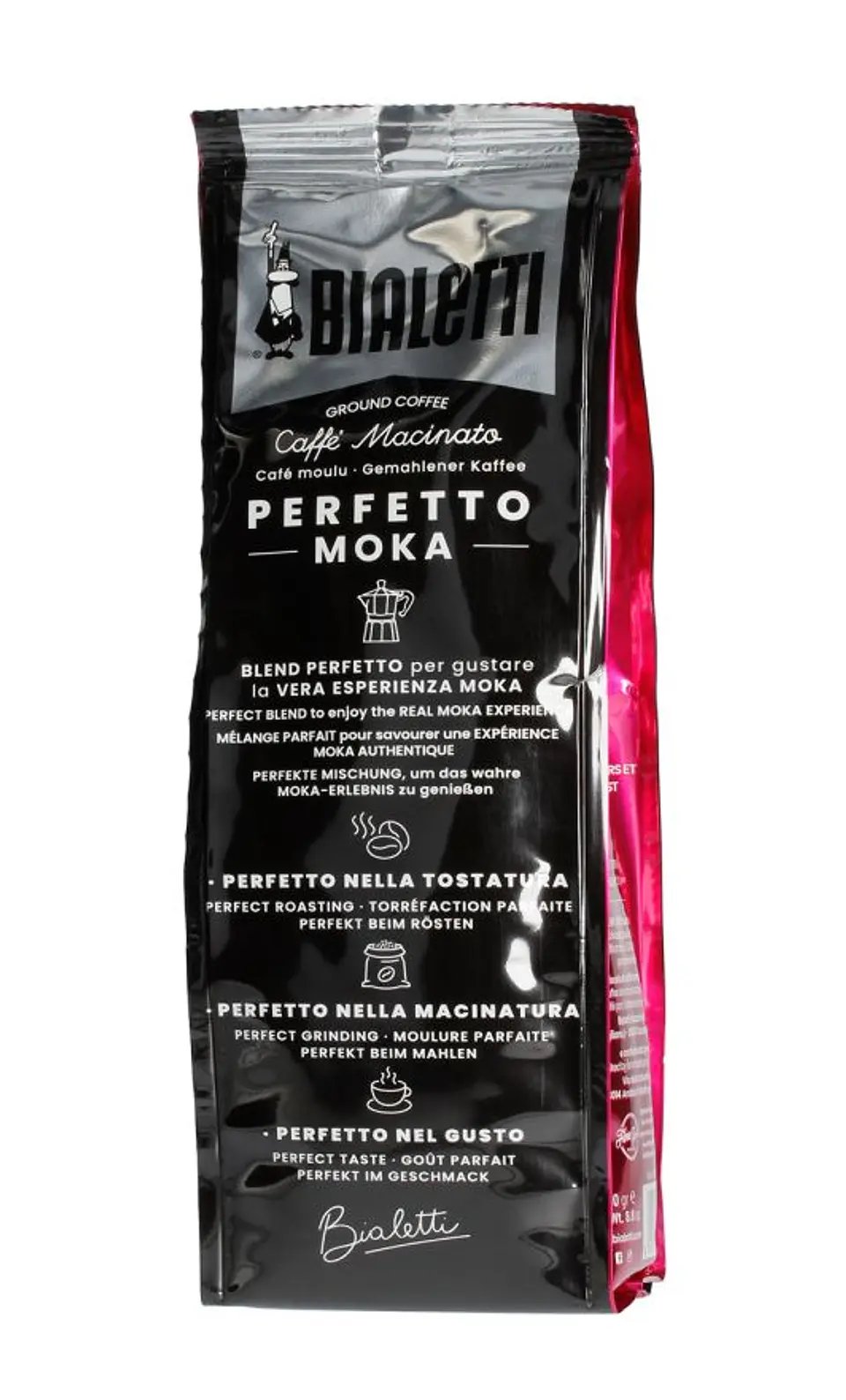 Café Bialetti Molido Perfetto Moka Delicado 3 unidades x 250 gr Arábica 100% 2