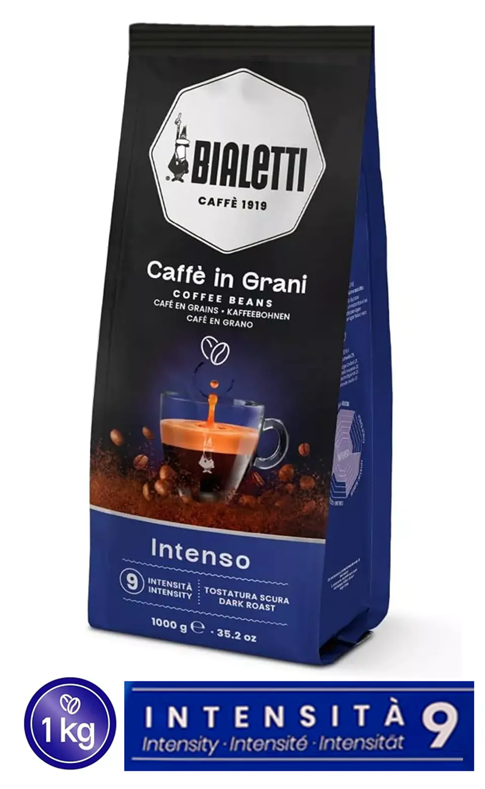 Café Bialetti Grano Intenso 1 kg  2