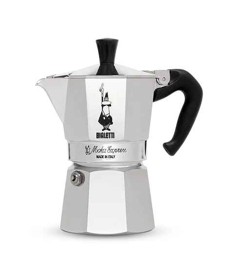 Cafetera Italiana BIALETTI Moka Express 3 o 4 tazas